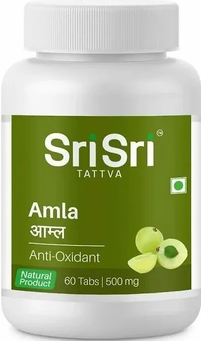 Амла антиоксидант, 60 штук в уп.  Amla Sri Sri Tattva, 60 tab