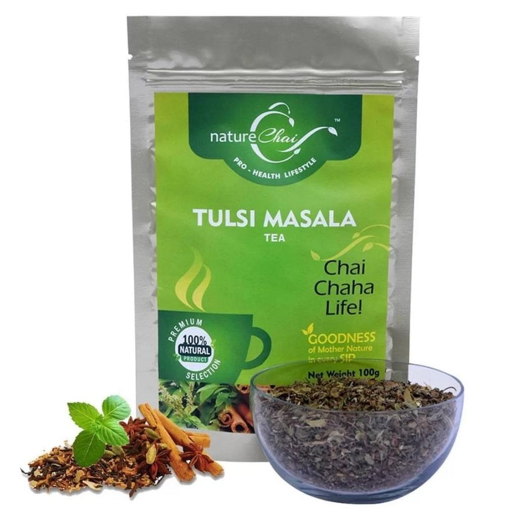 Чай Туласи Масала Nature Chai, 100 г. Индия.