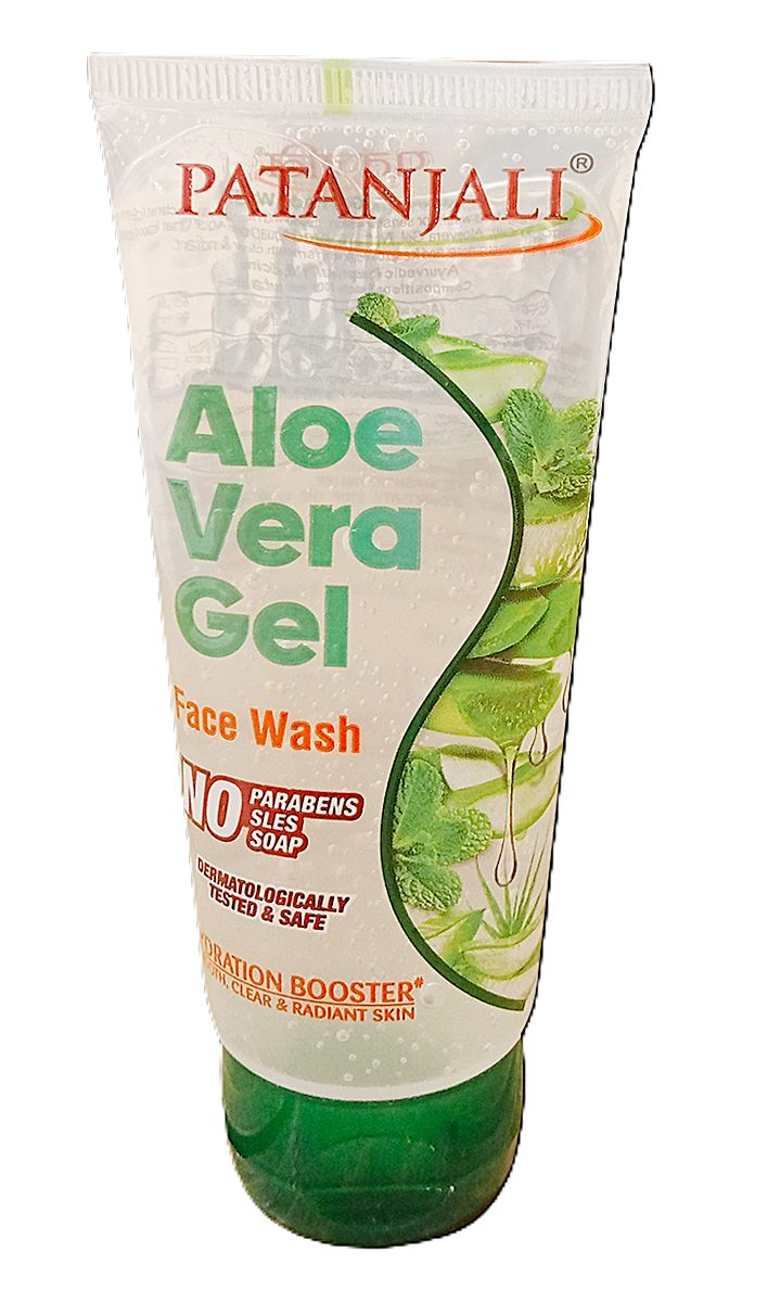 Гель Для умывания Алое Вера, 60мл. Патанджали Индия. Patanjali Aloevera.