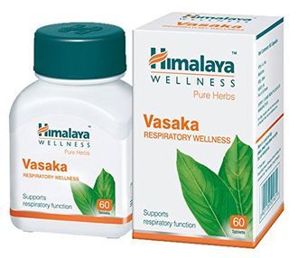 Васака для лечения респираторных заболеваний, Хималая, 60 табл. Vasaka Himalaya.