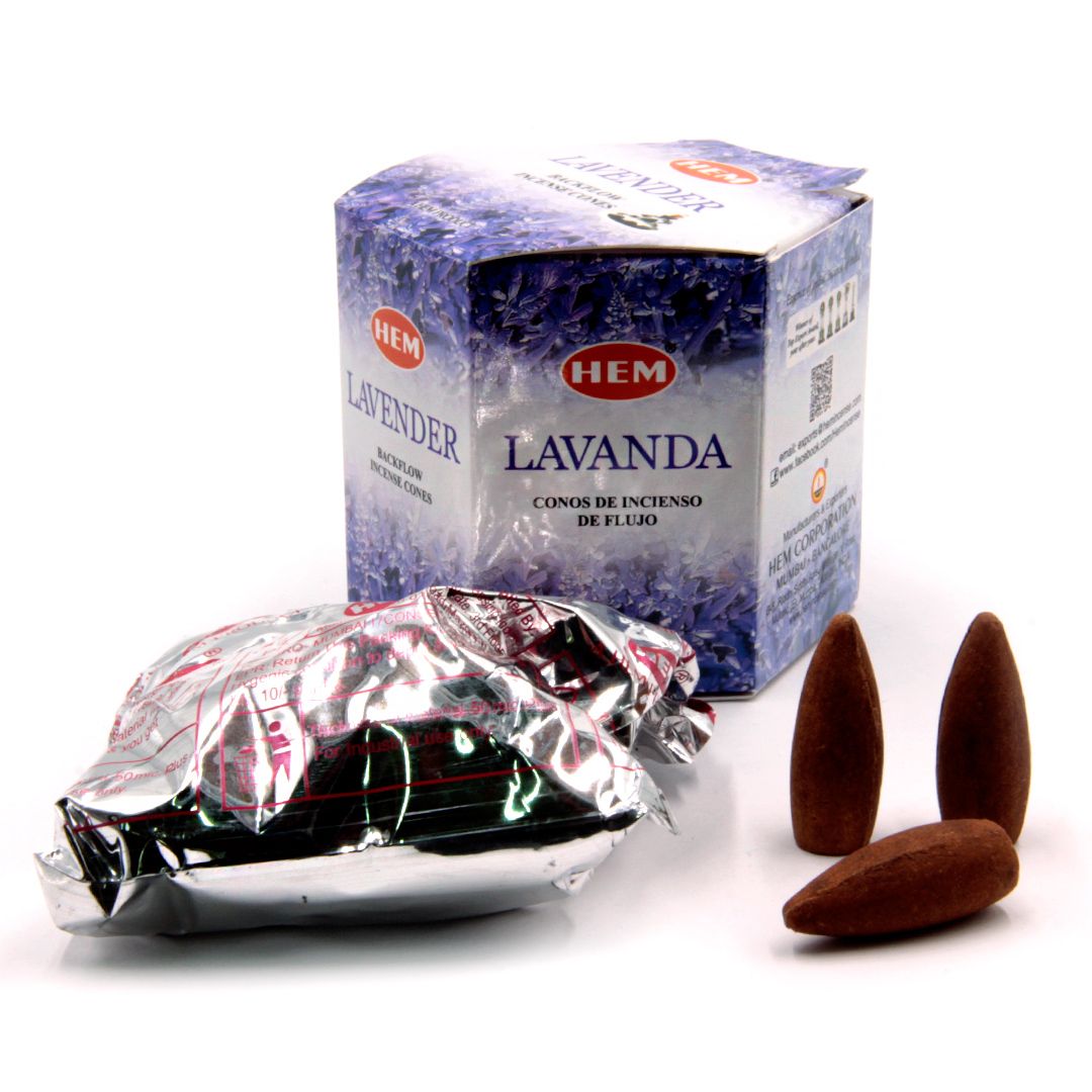 Благовония пуля Lavender Лаванда стелющийся дым конусы 40шт