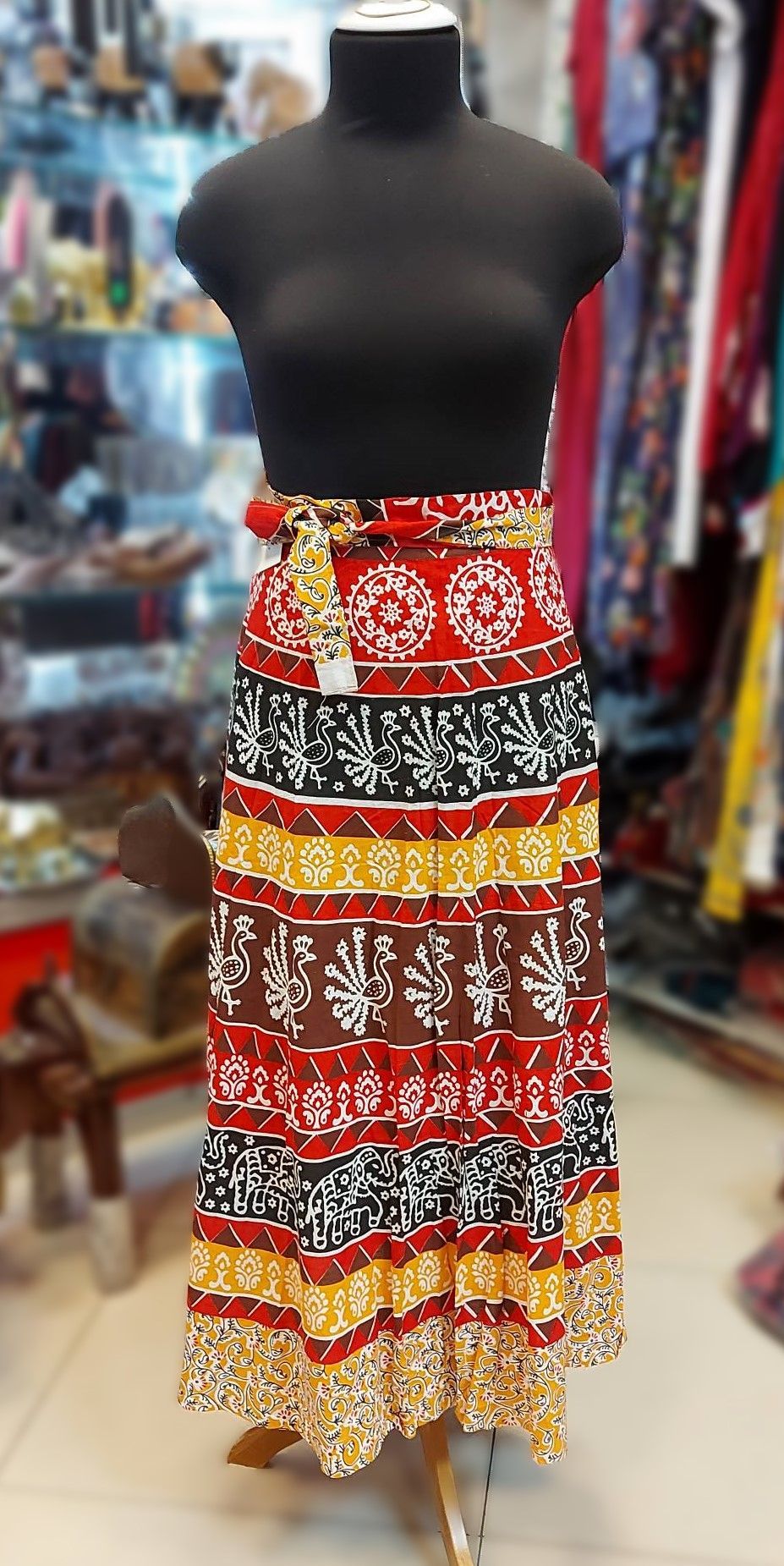 Юбки с запахом, хлопок 100%, free size.