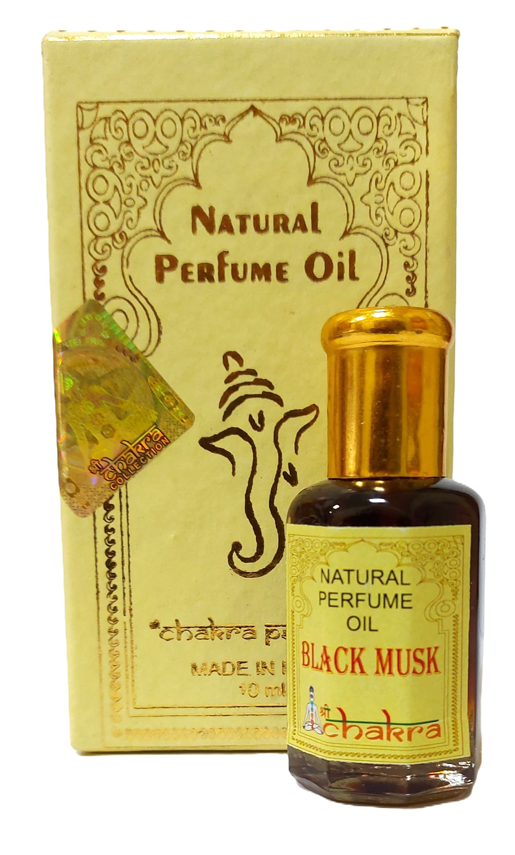 Масло  духи  Черный Муск, Black Musk, Chakra Perfume oil 10 мл