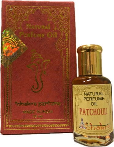 Масло духи  Пачули ( Patchouli) 10 мл,  Chakra Perfume.