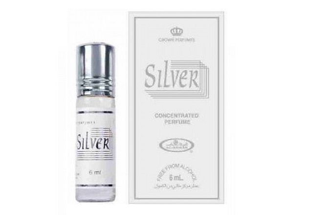 Арабские масляные духи Al Rehab Silver 6мл
