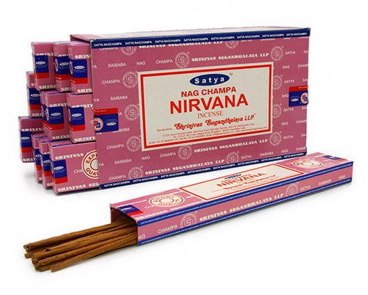 Сатья благовония пыльцовые Нирвана, 15г. Satya Nirvana.