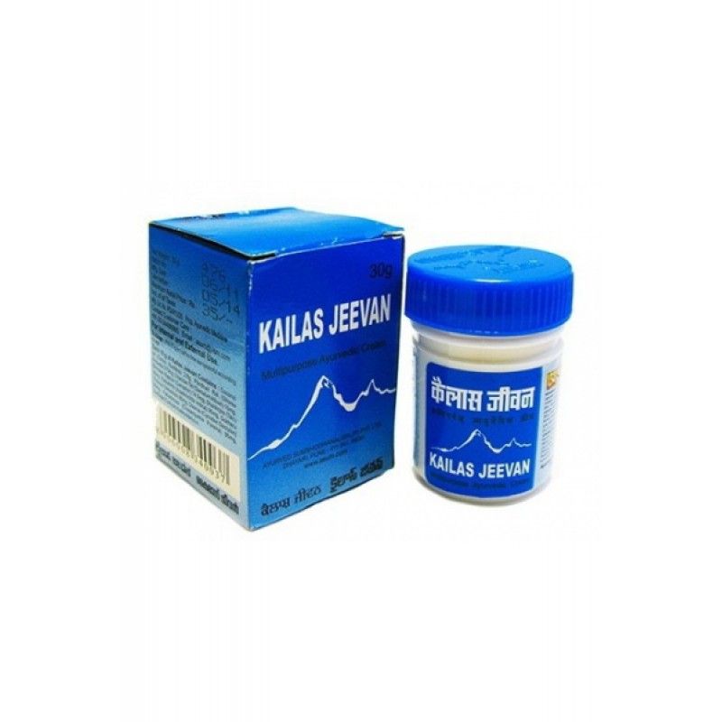 Кайлас Дживан многофункциональный аюрведический крем, 30г. Kailas Jeevan.