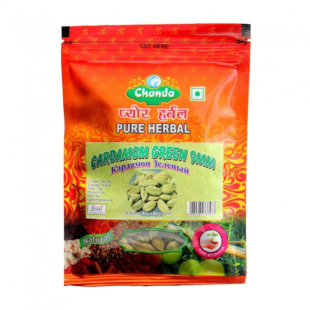 Зелёный кардамон  Чанда (Cardamom Green), 50 грамм