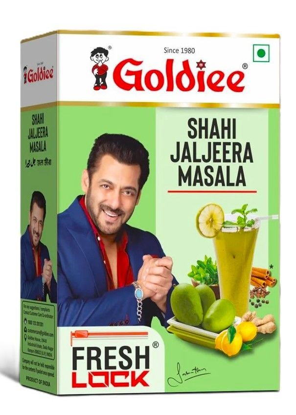 Смесь специй для напитка Джалжира, Shahi Jaljeera Masala, Goldiee, 100 гр