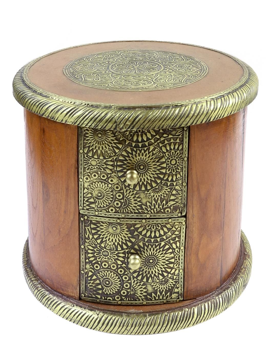Шкатулка на 2 ящика 20*23*23