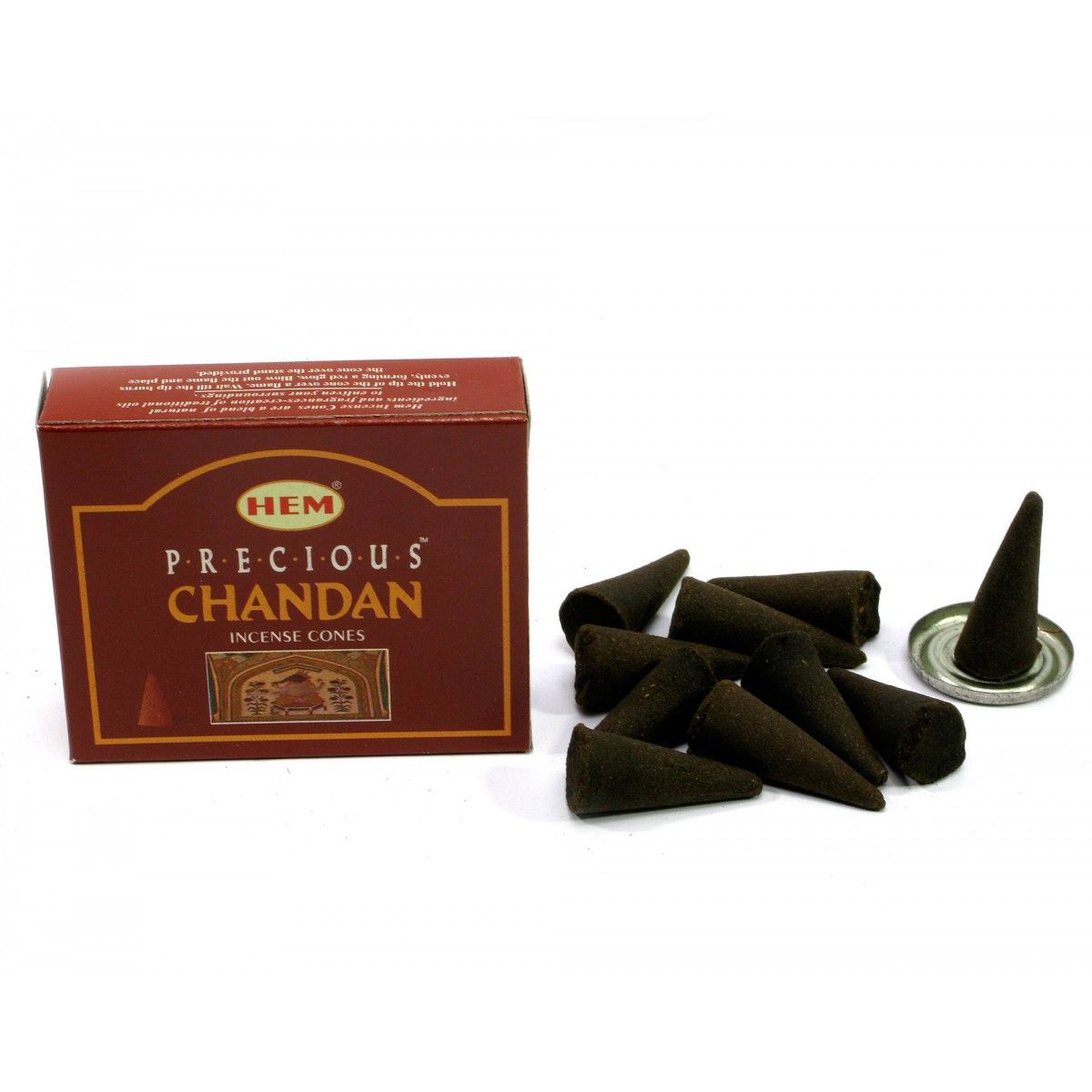 Хем конусы Красный Сандал, 10шт. в уп. HEM cones Chandan.