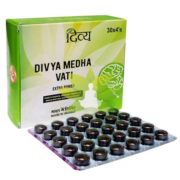 Дивья Медха вати, 120 шт., Divya Medha Vati, Patanjali.