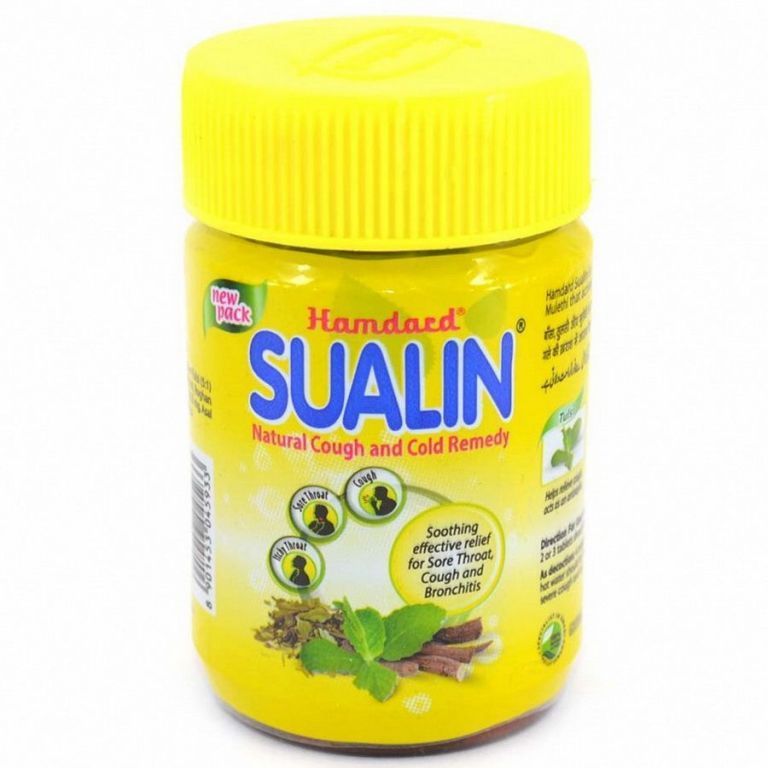 Суалин при боли в горле, Хамдард, 60 шт. Sualin Hamdard.