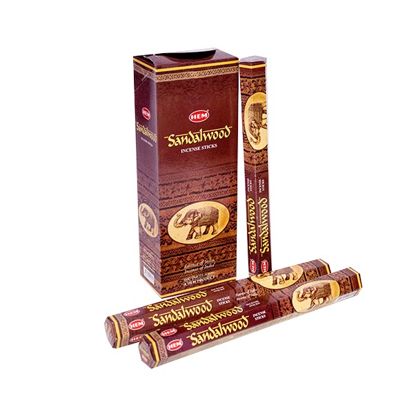Сандаловое дерево, благовония, Хем, 20шт. в уп. Sandalwood Hem.