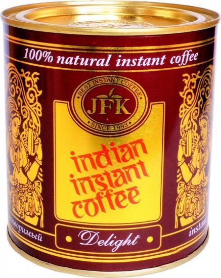 Делайт офе растворимый "Indian instant coffee" Delight 180 г Индия.