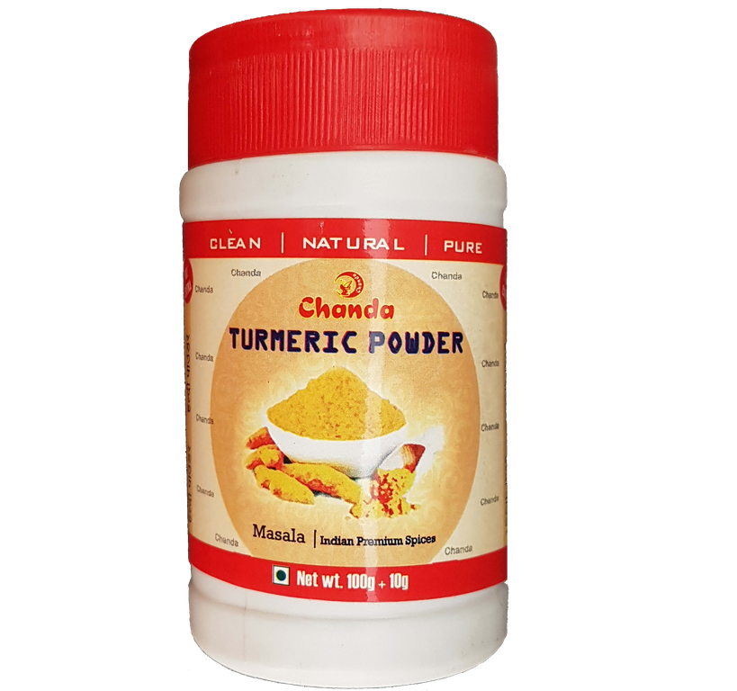 Куркума молотая, 100гр Чанда. Chanda Turmeric Powder.