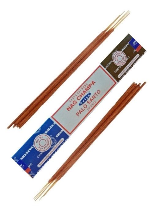 Сатья благовония Комбо Наг Чампа и Пало Санто, 16г. Satya Combo Nag Champa-Palo Santo.