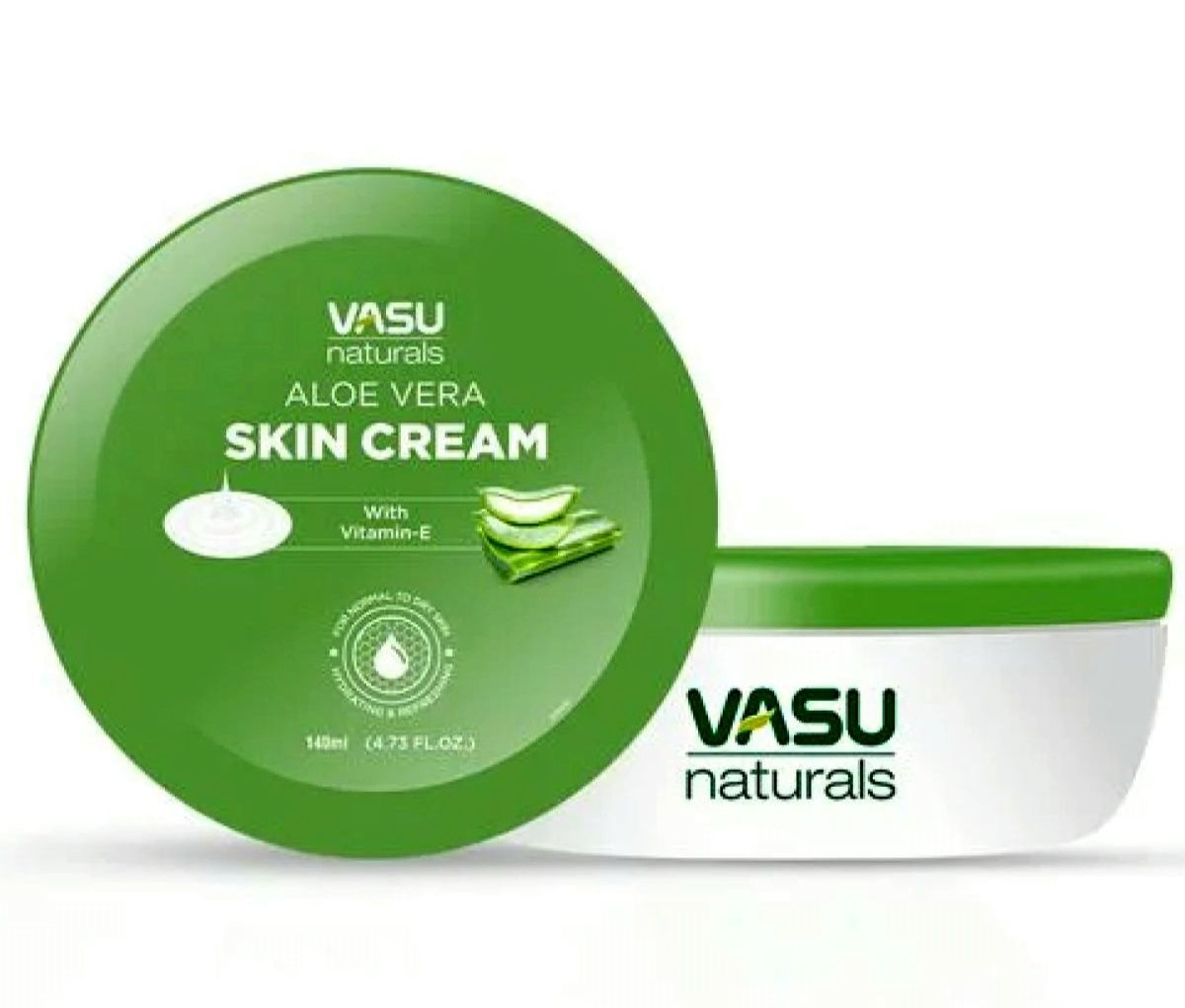 крем для кожи АЛОЕ ВЕРА с витамином E,  140 мл, Васу, ALOE VERA Skin Cream With Vitamin-E, Vasu