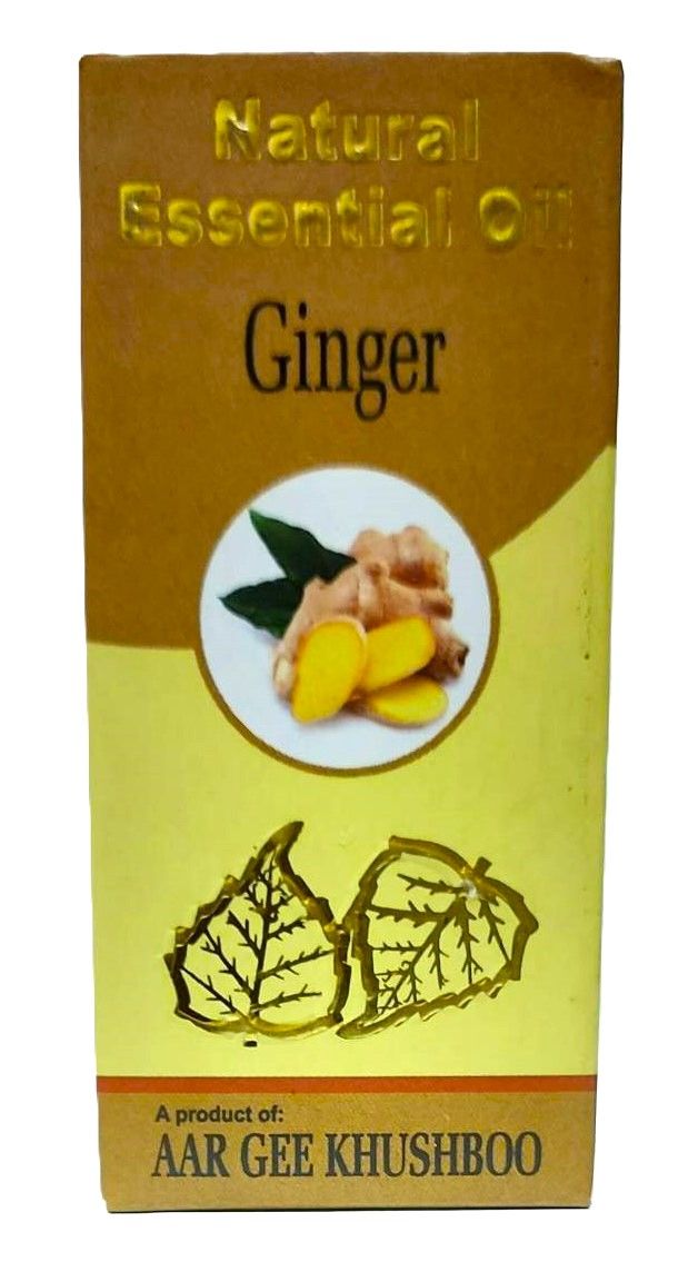Эфирное натуральное масло Имбирь, 10мл. Natural Essential Oil GINGER.