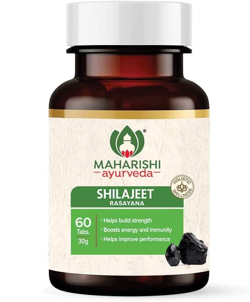 Шиладжит Махариши, органик, Shilajeet, Maharishi Ayurveda, 60 таблетки
