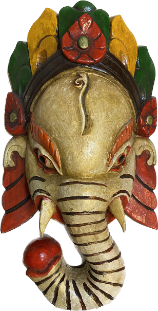 Бог Ганеша maska_ganesha_ Непал 43 см