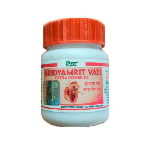 Хридьямрит Вати кардиотоник, Hridyamrit Vati Divya , 40шт в уп.