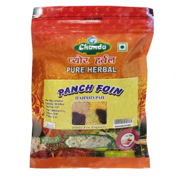 Приправа PANCH FOIN ПЯТЬ СПЕЦИЙ, Chanda, 100 г.