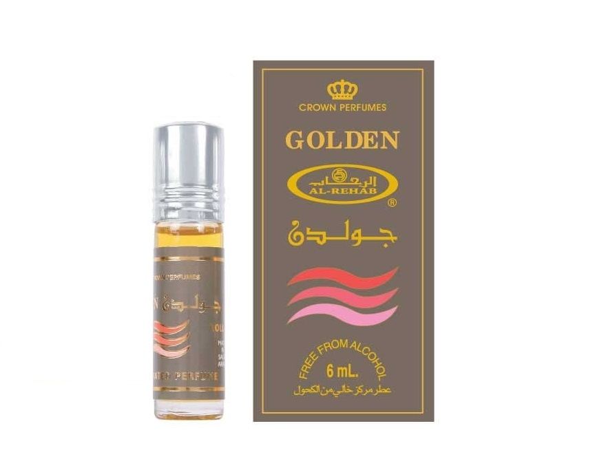 Арабские масляные духи Al Rehab Golden