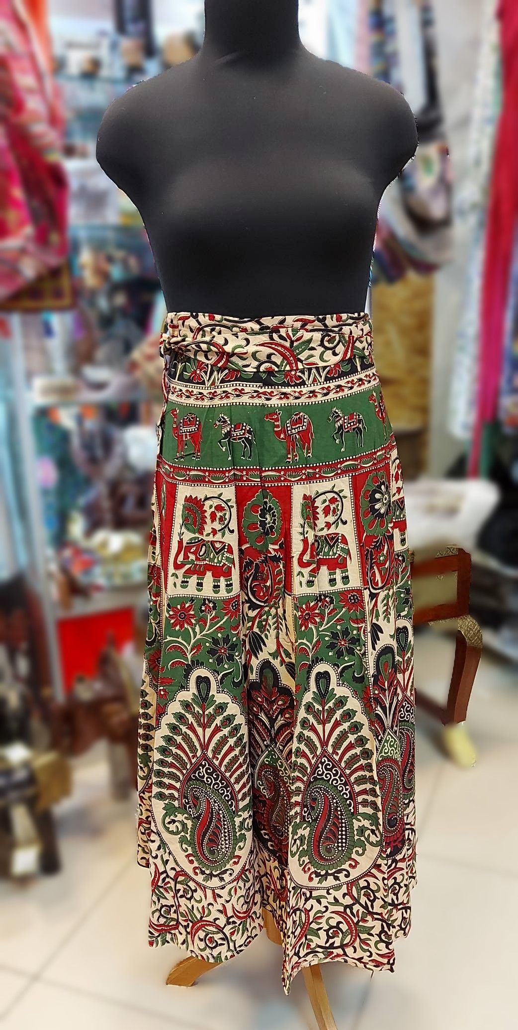 Юбка с запахом, хлопок 100%, free size.