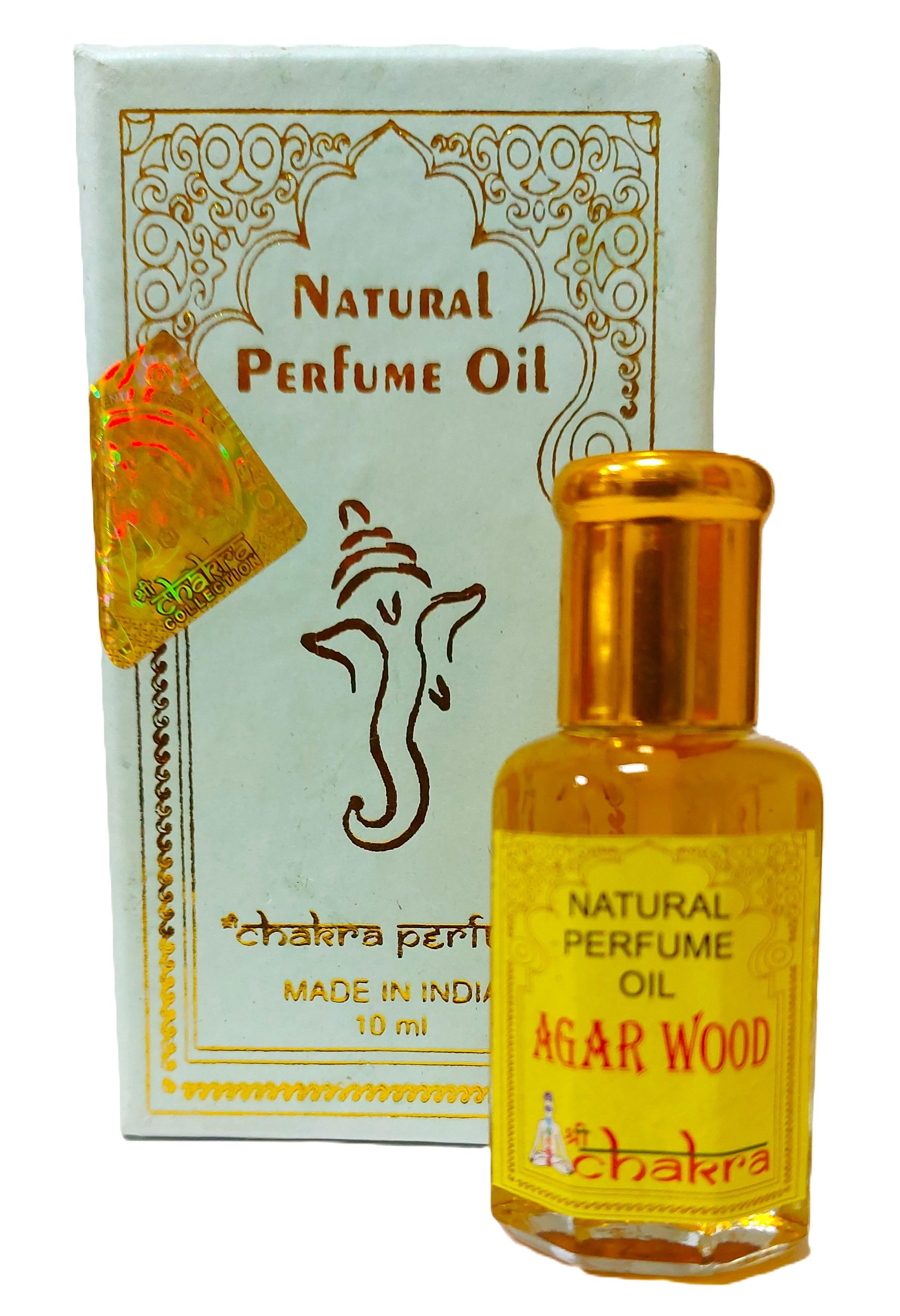 Масло  духи  Агаровое дерево, Agar Wood, Chakra Perfume oil 10 мл