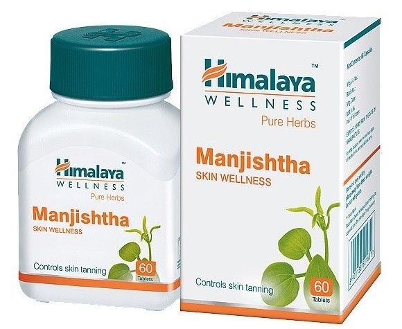 Манжишта для очищение крови, Хималая, 60 шт., Manjishtha Himalaya.