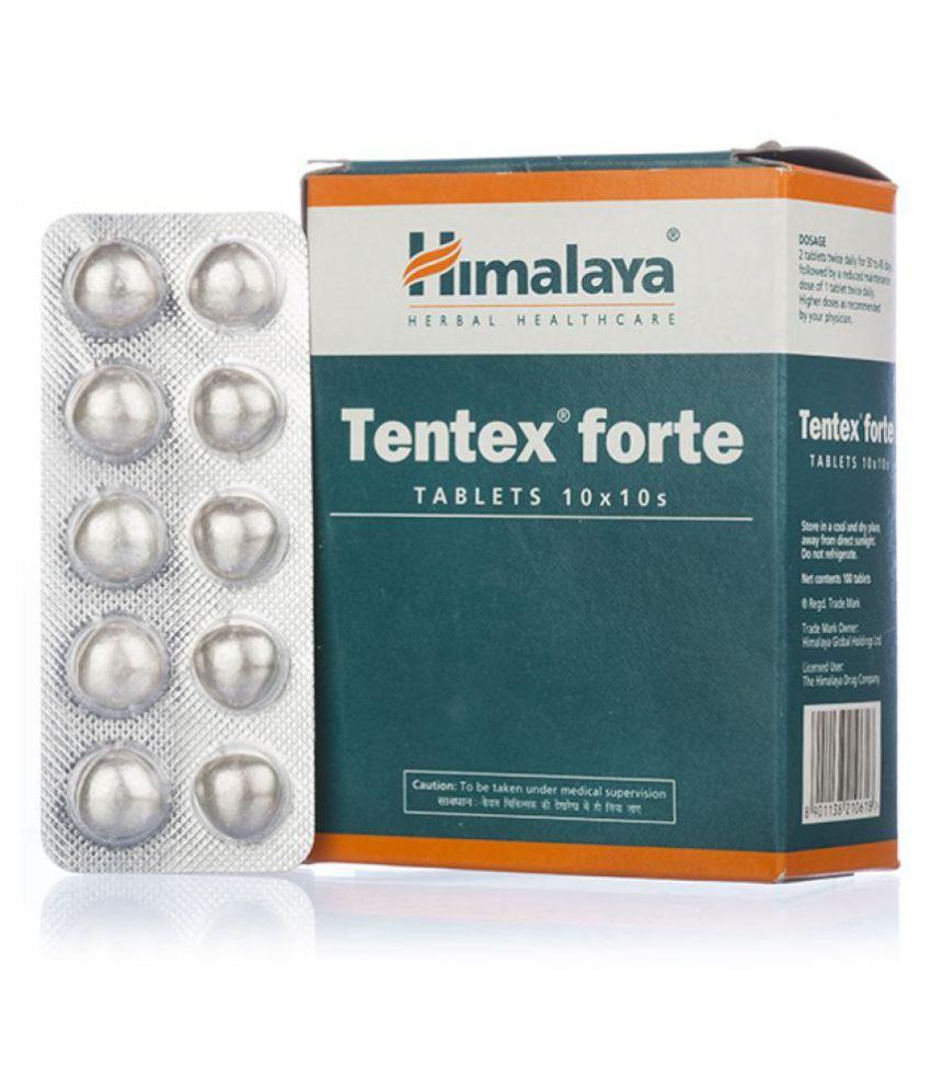 Тентекс Форте, мужское здоровье, Хималая, 10x10шт. Tentex Forte Himalaya.