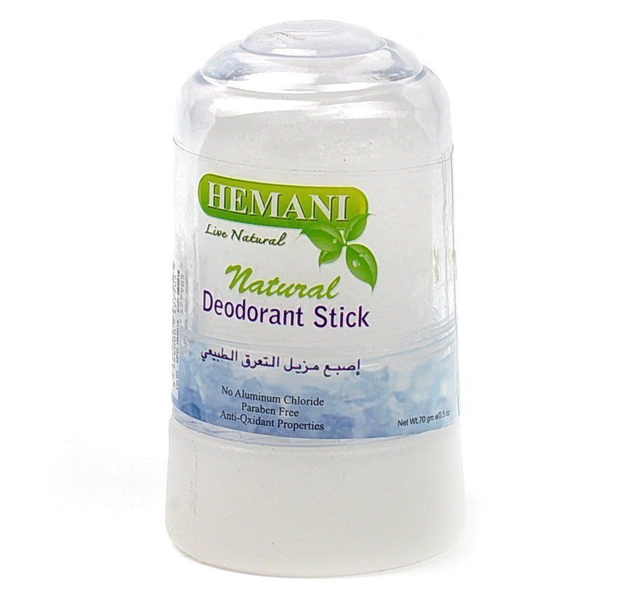 Натурал природный дезодорант квасцовыйl 60г Химани, Natural deodorant Hemani