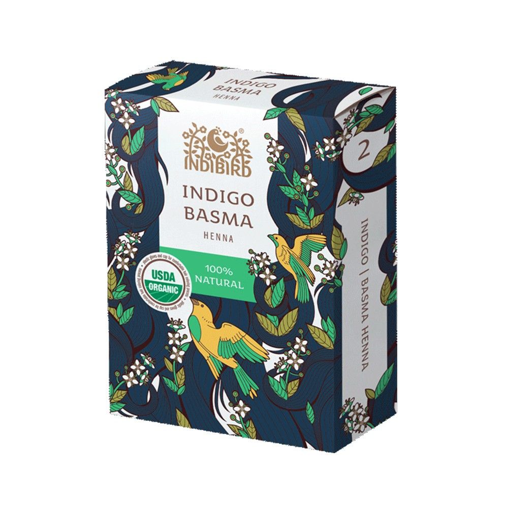 Индиберд индиго басма, 100г. Indigo Basma Indibird.