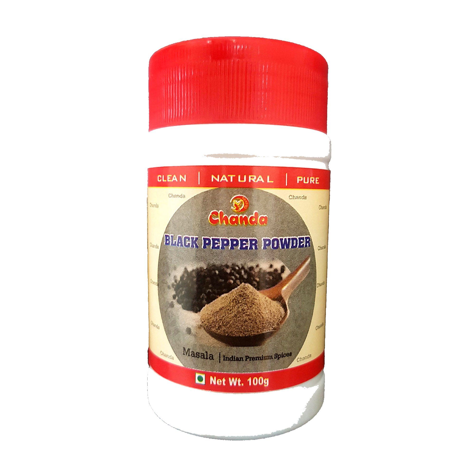 Перец Черный Молотый Чанда, 100г. Black Pepper Powder Chanda.