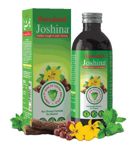  Джошина сироп от кашля 100 мл Хамдард , Joshina Herbal Cough&Cold Remedy), 100 ml