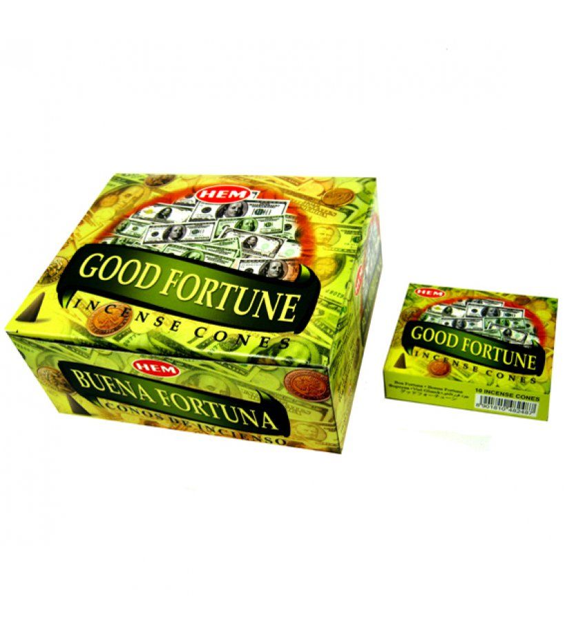 Хем конусы Удача, 10шт. в уп. HEM cones Good Fortune.