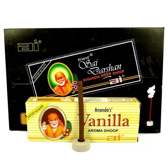  благовония Vanilla ВАНИЛЬ Sai Darshan безосновные  20гр.