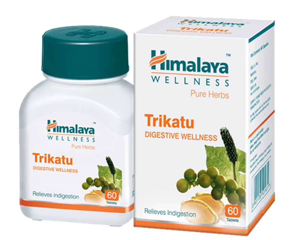 Трикату для пищеварения, Хималая, 60 шт. Trikatu Himalaya.