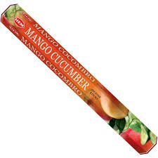 Манго Огурец благовония, Хем, 20шт.в уп. Mango Cucumber Hem.