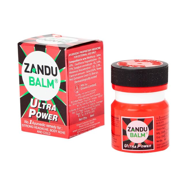 БАЛЬЗАМ ЗАНДУ УЛЬТРА СИЛА (BALM ZANDU ULTRA POWER), 8 МЛ.