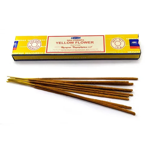 Благовоние Желтый цветок (Yellow Flower incense sticks) Satya | Сатья 15г
