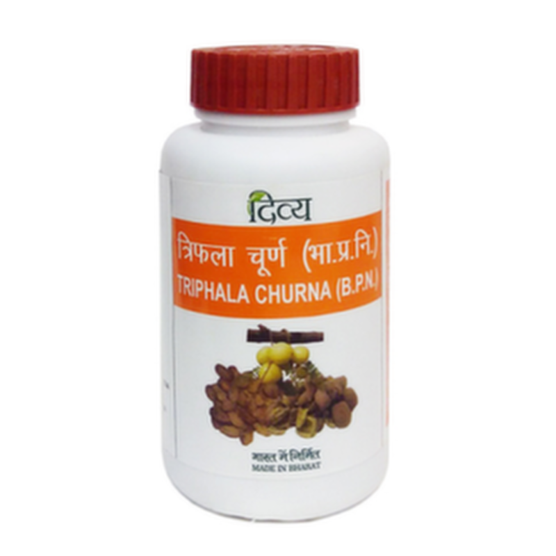 Трифала в порошке (чурна), Патанджали,100г. Triphala Churna Patanjali.