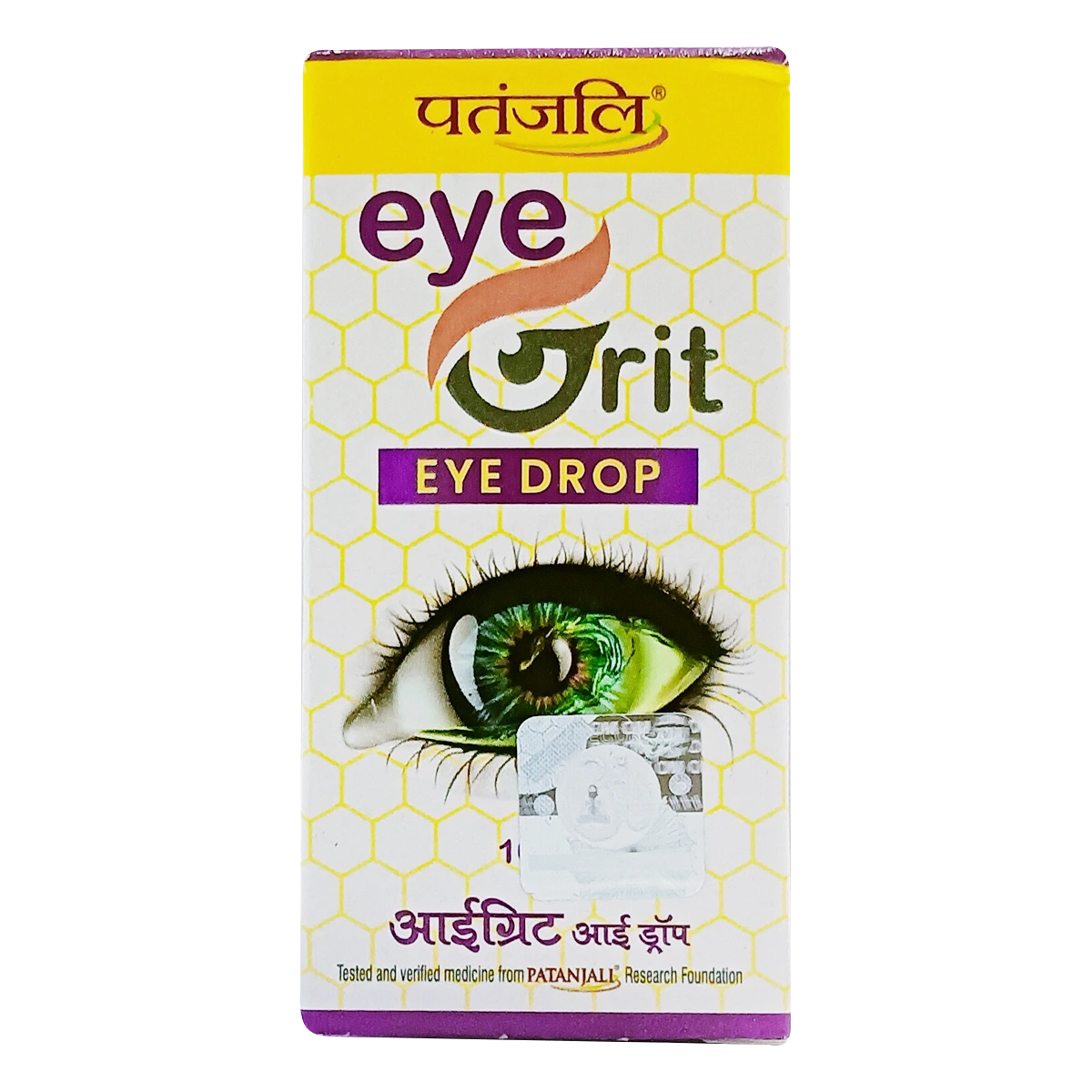  Игрит глазные капли, 10 мл Патанжали,  EYE drop EYEGRIT, 10 мл Patanjali