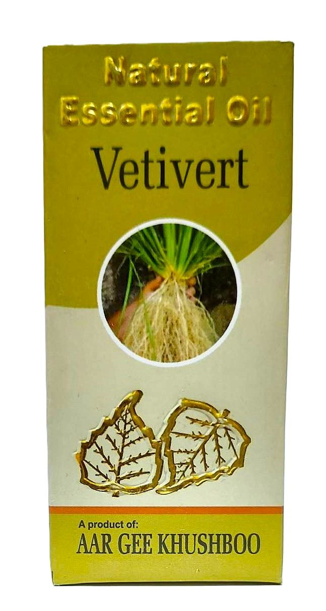 Эфирное натуральное масло  Ветивер, Шри Чакра,10мл. Natural Essential Oil Vetivert, Shri Chakra.