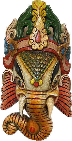  Ганеша maska_ganesha_ Непал 34 см