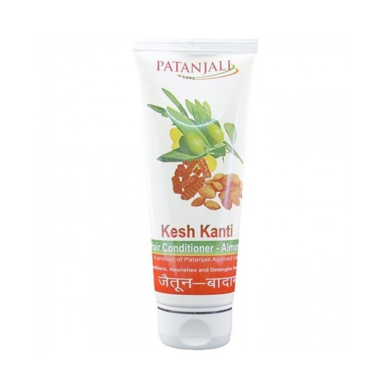 Олива и Миндаль Патанджали кондиционер для волос , 100 г. Hair conditioner Olive Almond, Patanjali.