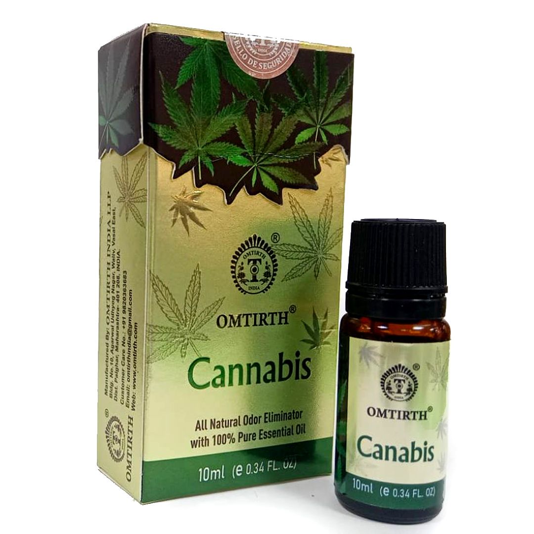 Ароматическое натуральное масло Канабис Cannabis OMTITTH 10мл Индия
