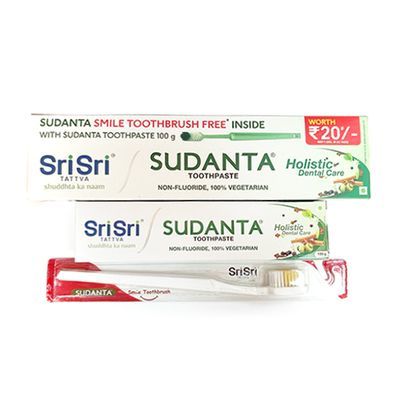Суданта зубная паста Шри Шри Таттва, 100г.  Sudanta Toothpaste Sri Sri Tattva.