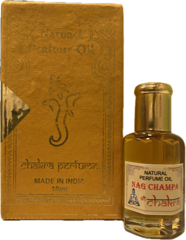 Масло духи  Nag Champa (Наг Чампа) Chakra 10 мл
